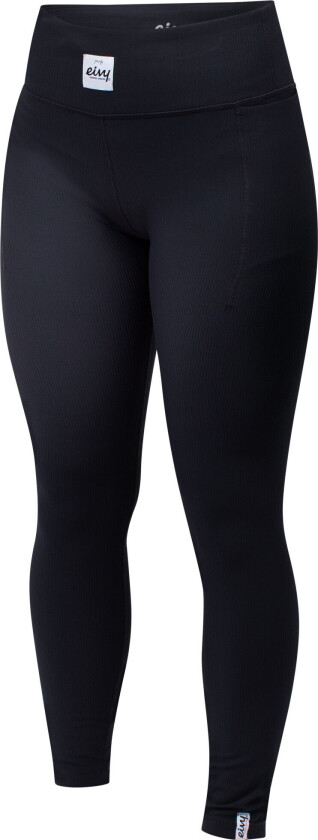 Women's Pocket Rib Tights Black M