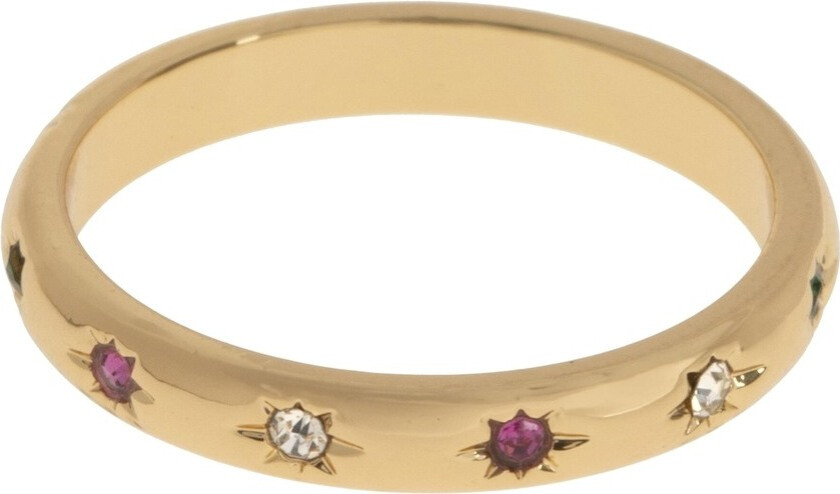 Elin Colorful Crystals Ring