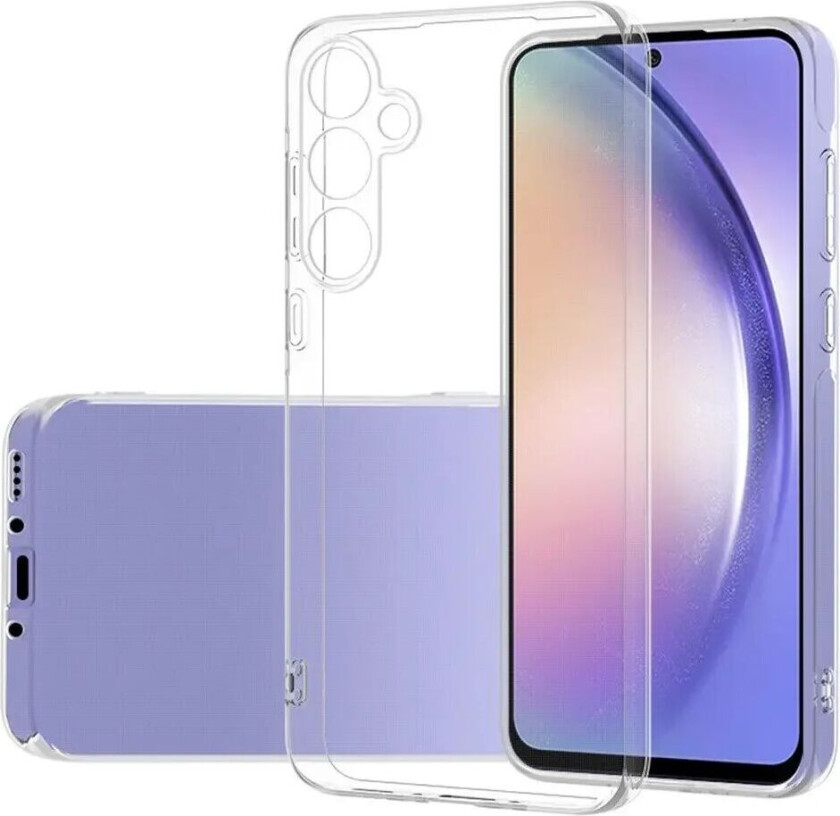 Samsung Galaxy A35 (5G) Fleksibelt Plast Deksel - Gjennomsiktig