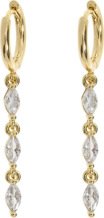 Carina Crystal Party Hoop Earrings