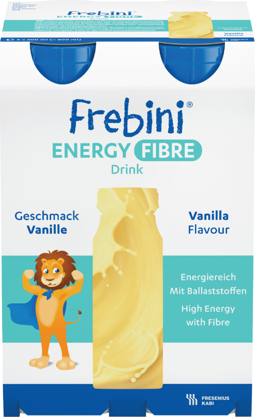 Energy Fibre Drink Næringsdrikk, Vanilje, 4x200 ml
