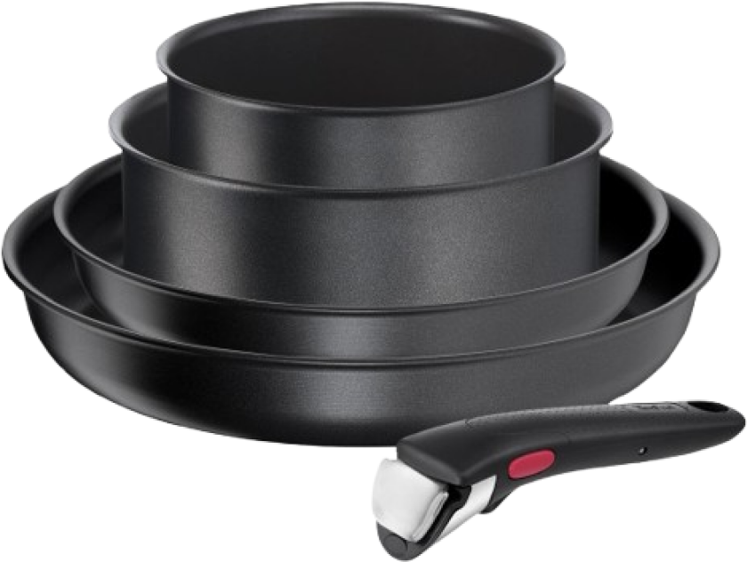 TEFAL Ingenio Daily Chef Sett 5 deler Svart L7629102