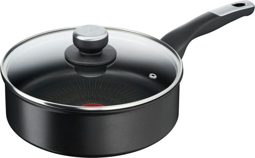 TEFAL Unlimited Stekepanne 24 cm med lokk G2553253