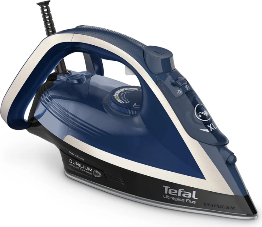 TEFAL Ultragliss Plus Dampstrykejern/Strykejern Blått FV6824E0