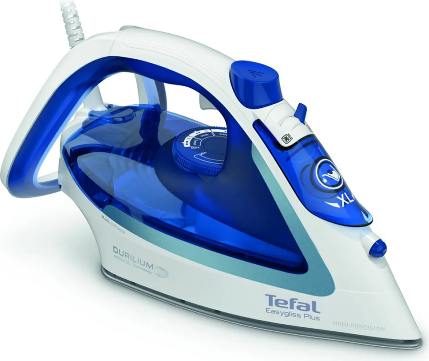 TEFAL Easygliss Plus Dampstrykejern/Strykejern Blått FV5715E0