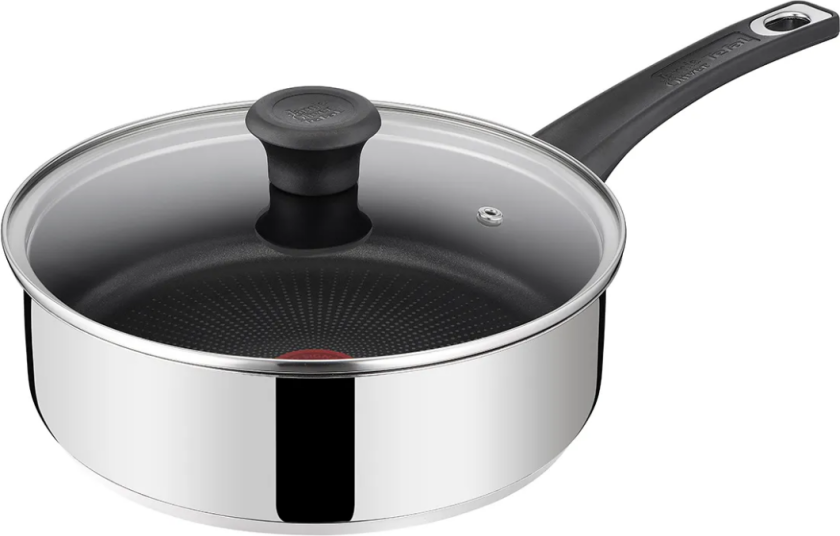 JO Everyday Kitchen Sautepan 24 cm w. lid Stainless steel