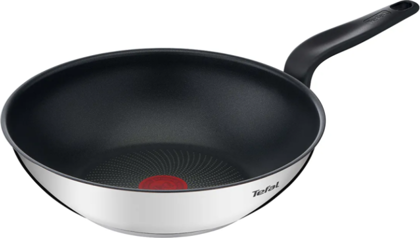 TEFAL Primary Wokpanne 28 cm Rustfritt stål E3091904