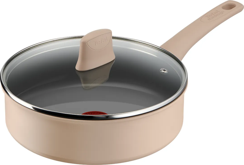 TEFAL Revive Traktørpanne med lokk 24 cm BeigeC4303213