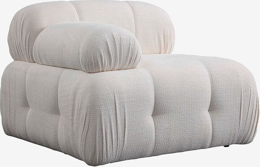 1-seters sofa Muffin Left, Hvit