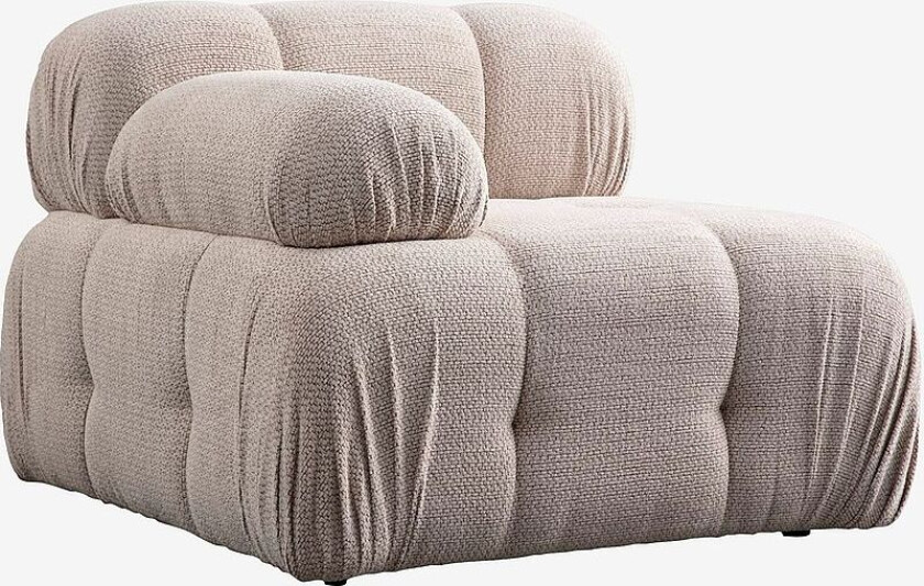 1-seters sofa Muffin Left, Beige