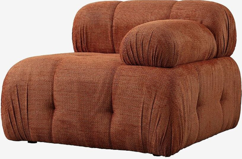 1-seters sofa Muffin Right, Orange