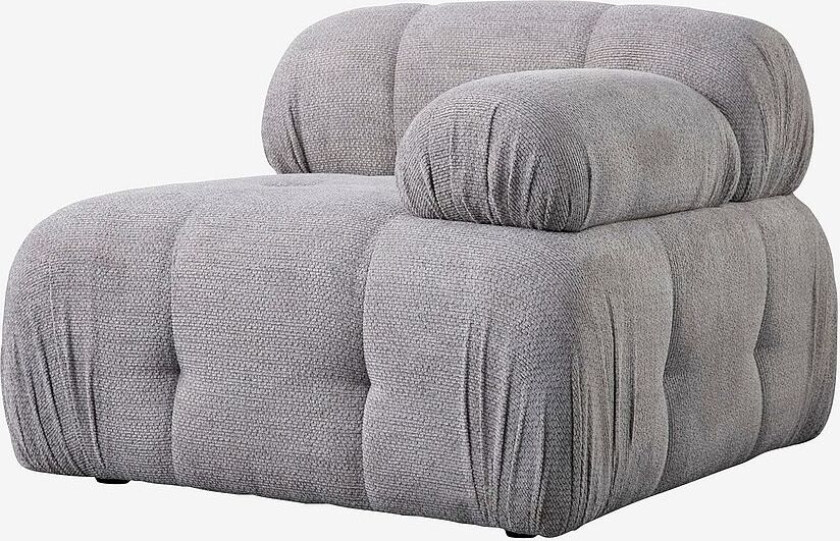 1-seters sofa Muffin Right, Grå