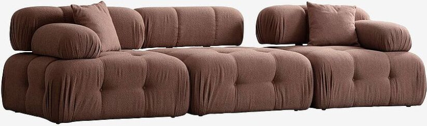 3-seters sofa Puca, Brun