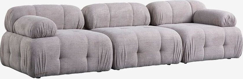 3-seters sofa Muffin, Grå