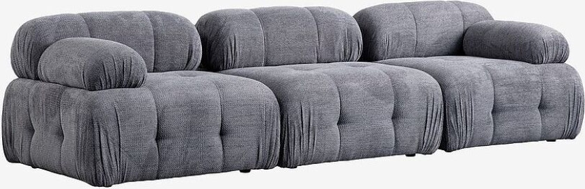 3-seters sofa Muffin, Grå