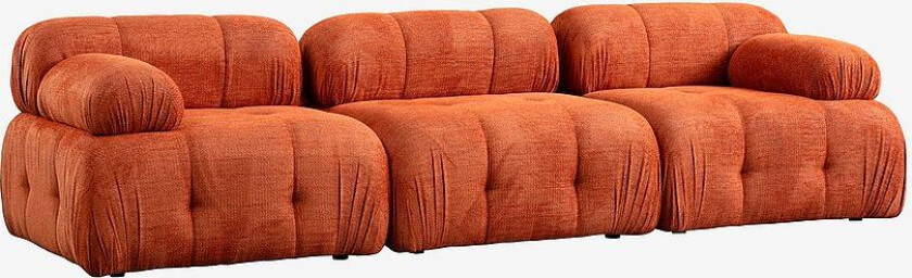 3-seters sofa Muffin, Orange