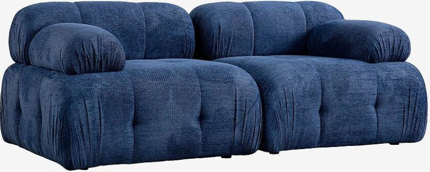 2-seters sofa Muffin, Blå