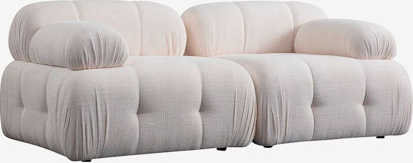 2-seters sofa Muffin, Hvit