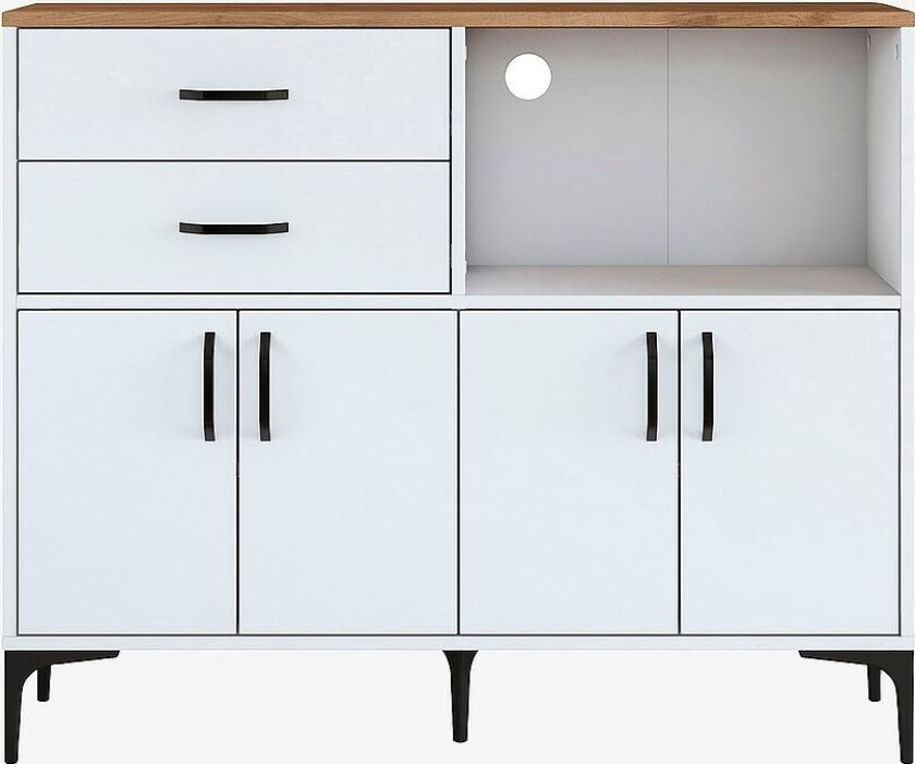 Skap til flere formål Violet, Hvit