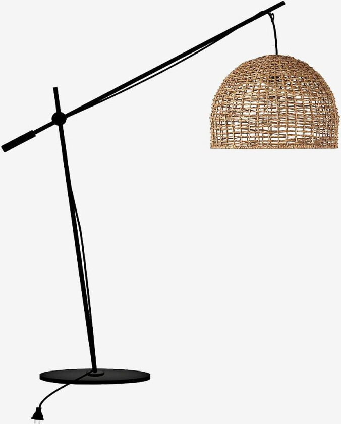 Gulvlampe Cebu, Grå