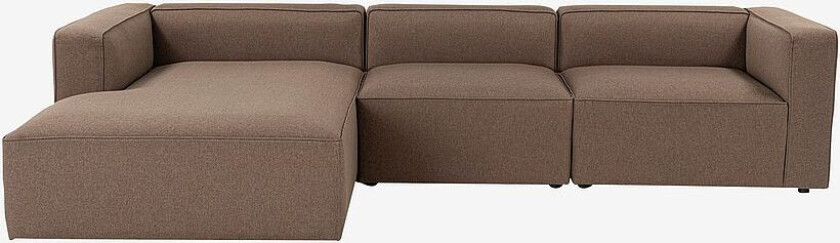 Hjørnesofa Noah Left, Brun