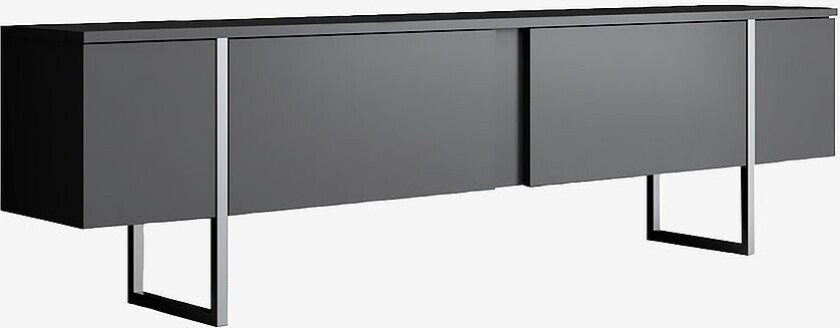 TV-benk Laurel, Grå