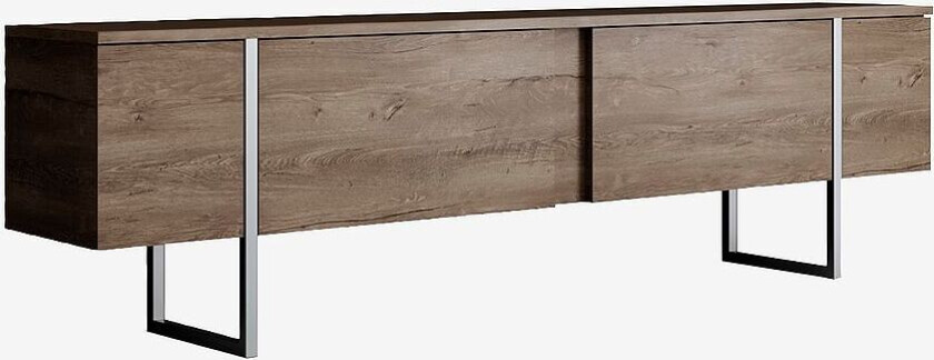 TV-benk Laurel, Brun