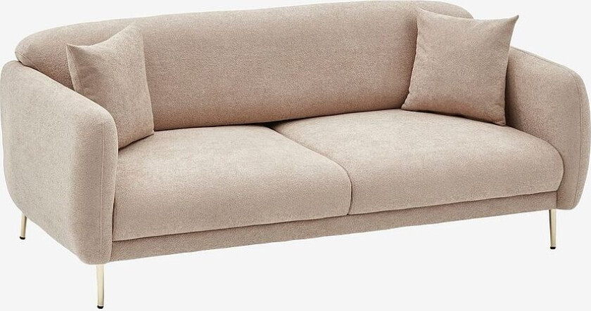 Sofa Bed 3-seter Clara, Brun