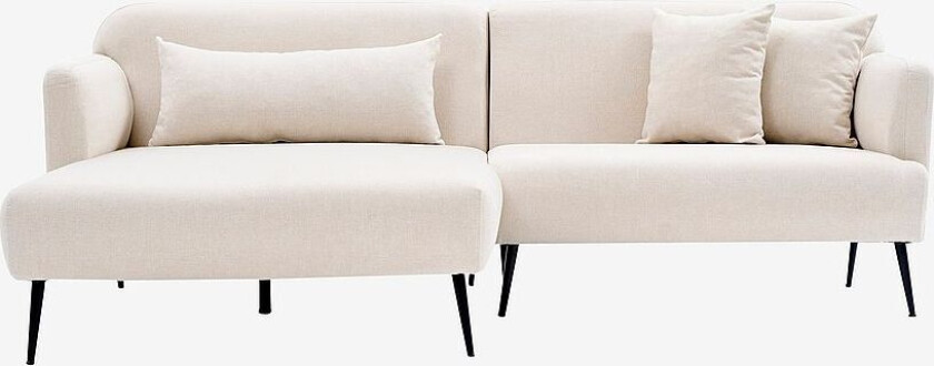 Hjørnesofa Otis Left, Beige