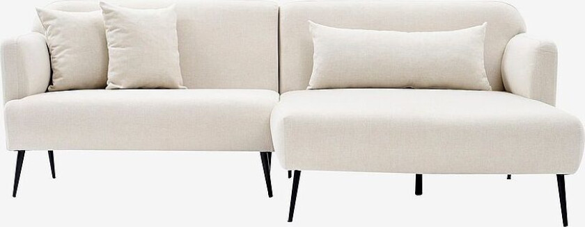Hjørnesofa Otis Right, Beige