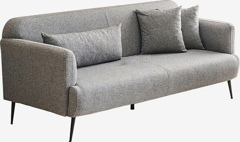 Sofa 3-seter Revos, Grå