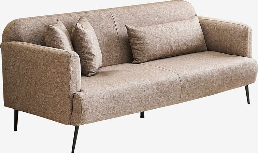 Sofa 3-seter Revos, Brun