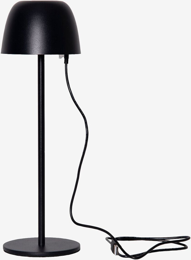 Bordlampe Ronda Usb, Svart