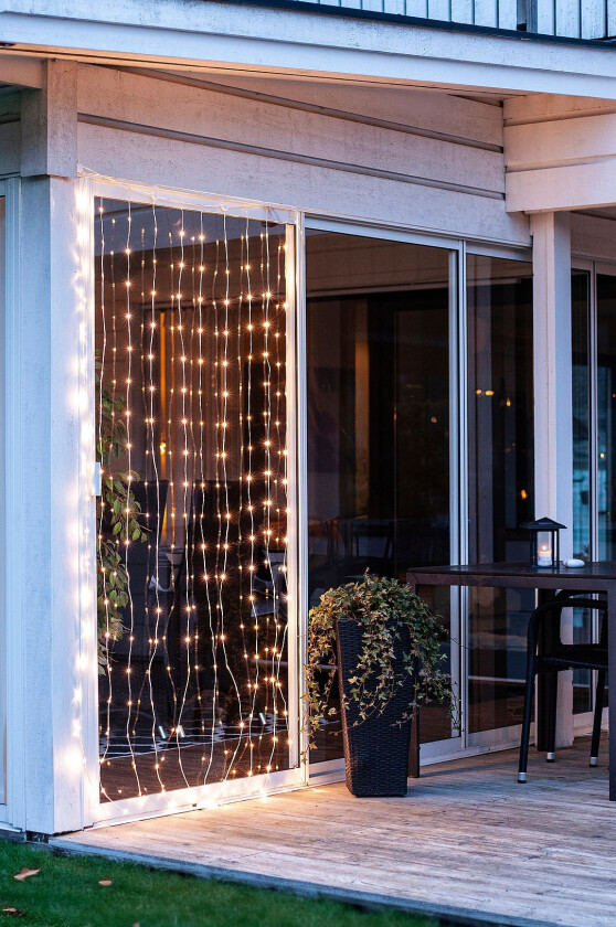 Sherrie Curtain 1x2m, Transparent