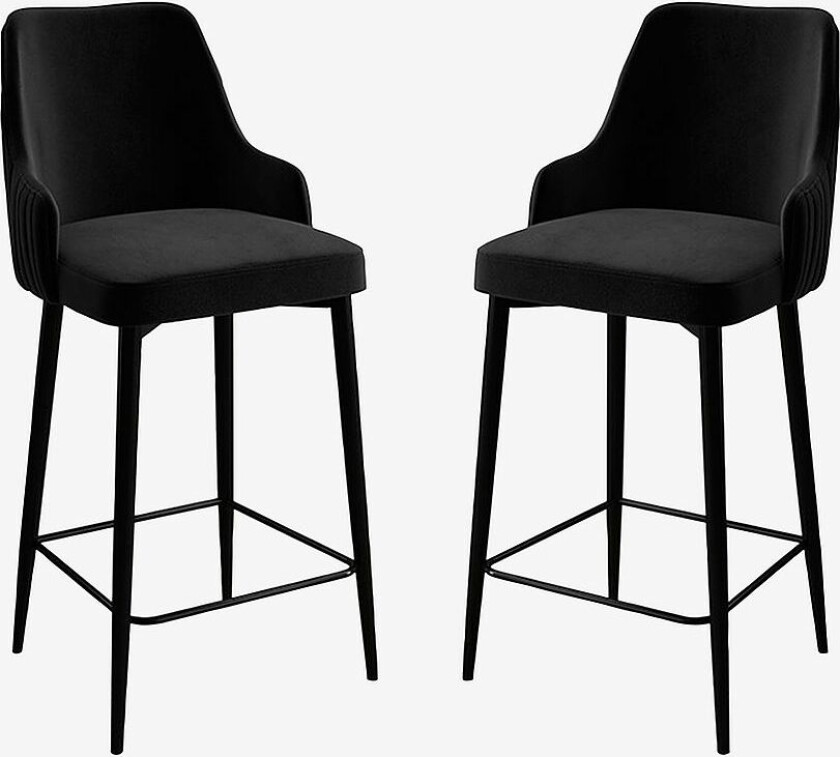 Barkrakk SHELDON, 2-pakning, Svart