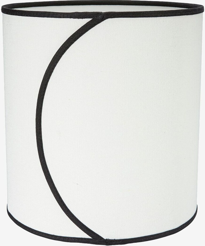 Lampeskjerm Celyn Ava 30 cm, Hvit