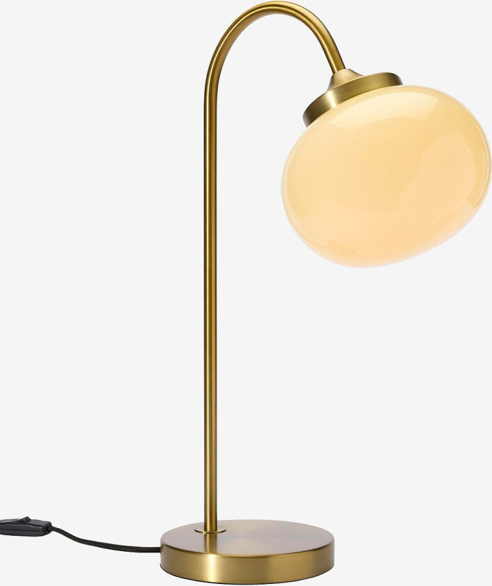 Bordlampe Elsy 51 cm, Messing