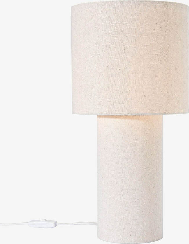 Lampe Base Leah 46 cm, Beige