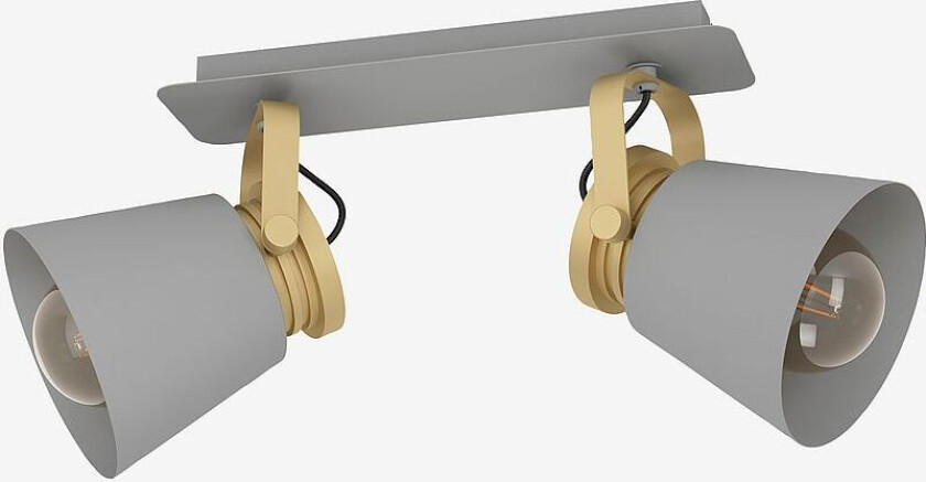 Spotlight Twicken 2-Light, Grå