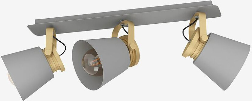 Spotlight Twicken 3-Light, Grå