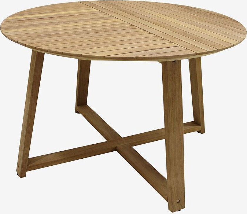 Agate rundt bord 120, Brun