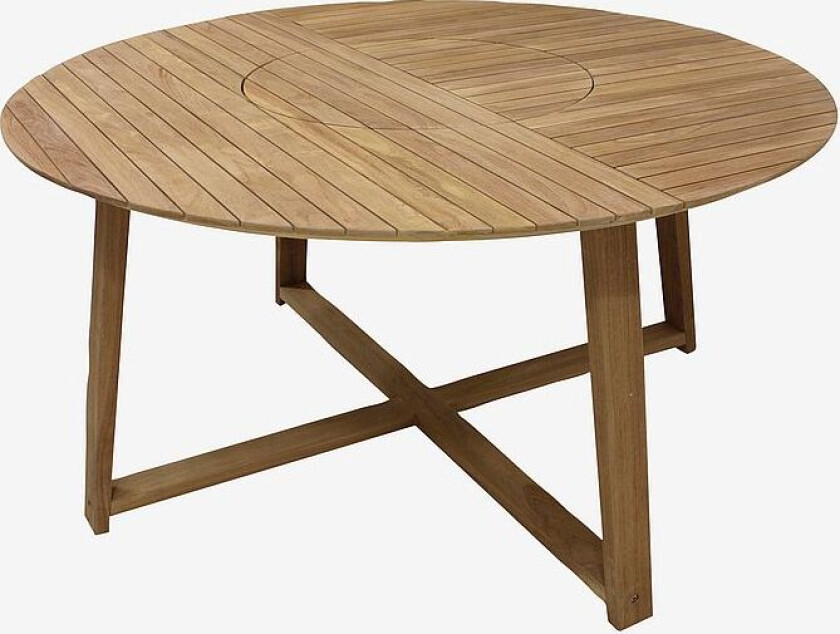 Agate rundt bord 150, Brun