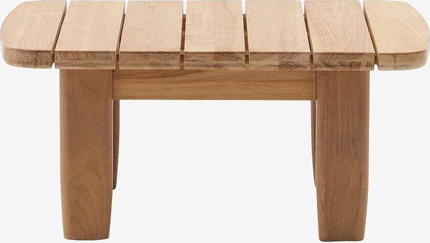 Tirant sidebord laget av massivt teak tre 100% Fsc 70 x 70 cm, Brun