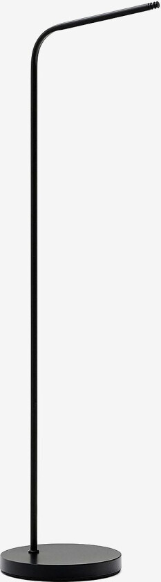 Nali bærbart lampestativ i metall med svartlakkert finish, Svart