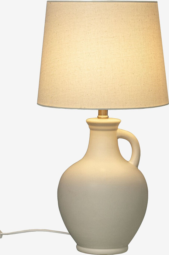 Bordlampe Athena, Hvit
