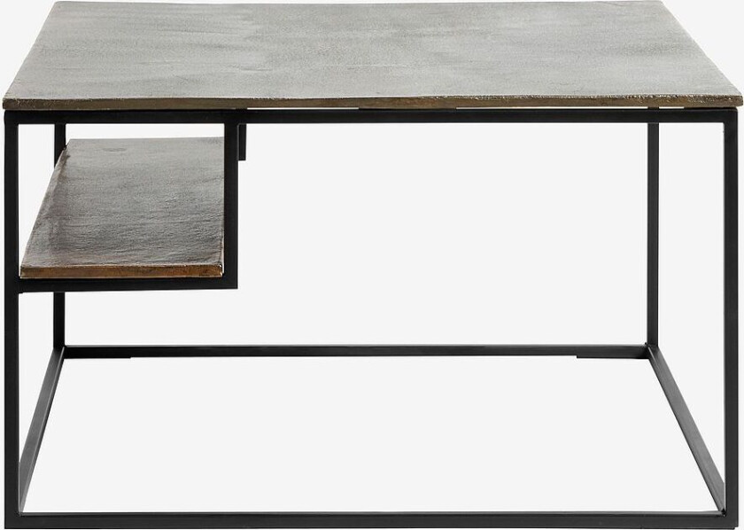 Salongbord Hitch Square 65 x 65 cm, Svart