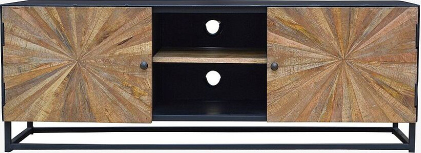 Tv Lowboard Madira 2 dører, Svart