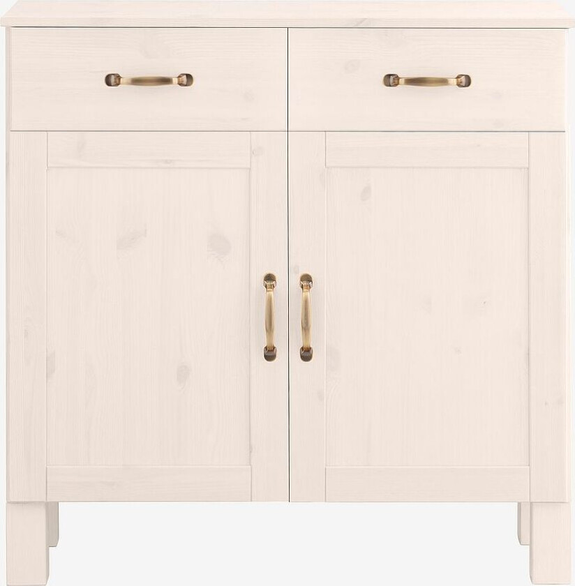Skjenk Alby 2 dører/2 skuffer, Hvit