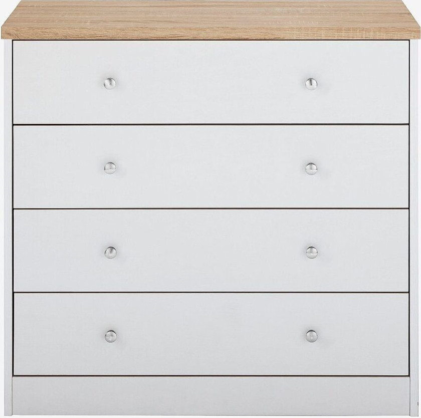 Kommode Heide 4 dører, Flerfarget