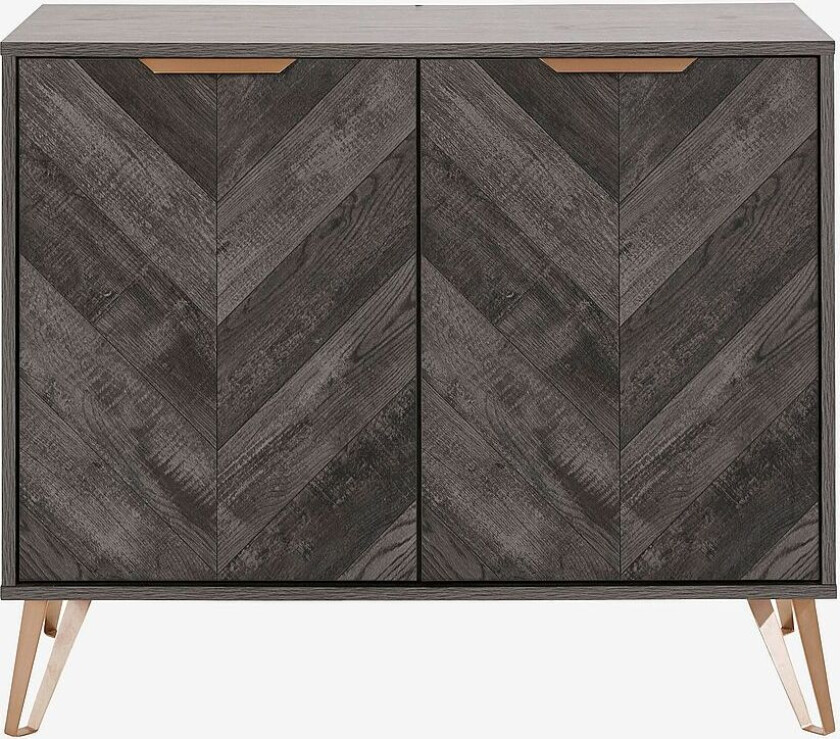 Skjenk Dark Wood 2 Door, Brun